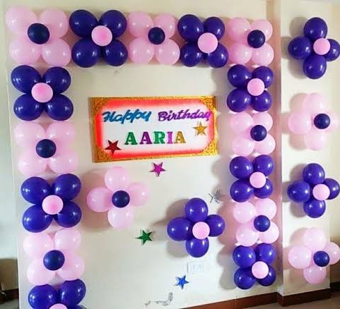 Baby Birthday Decoration At Home – Anil Events Bangalore
