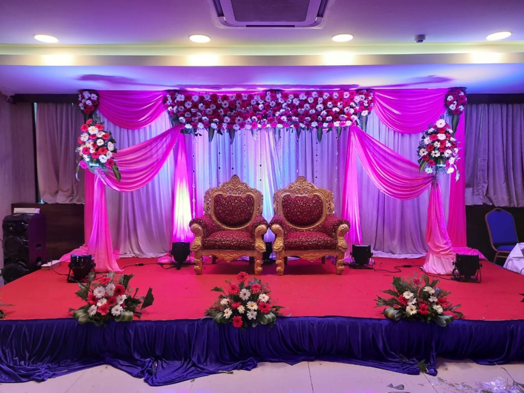 Engagement Decoration With Gerbera Flowers Anil Events Bangalore