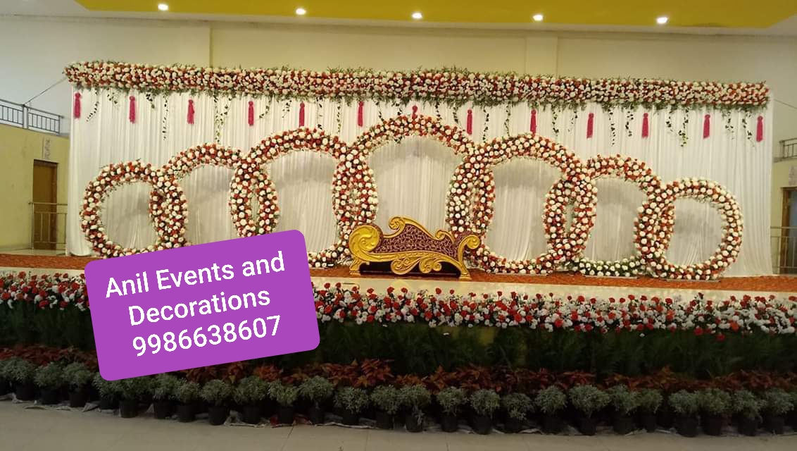 Stylish Floral Wedding Decoration – Anil Events Bangalore