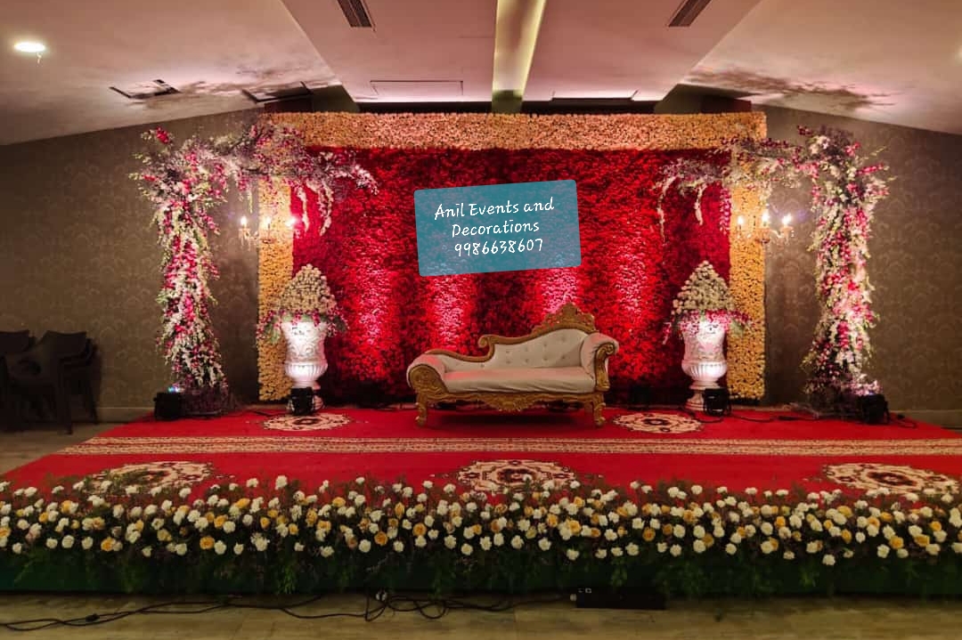 Stylish Floral Wedding Decoration – Anil Events Bangalore