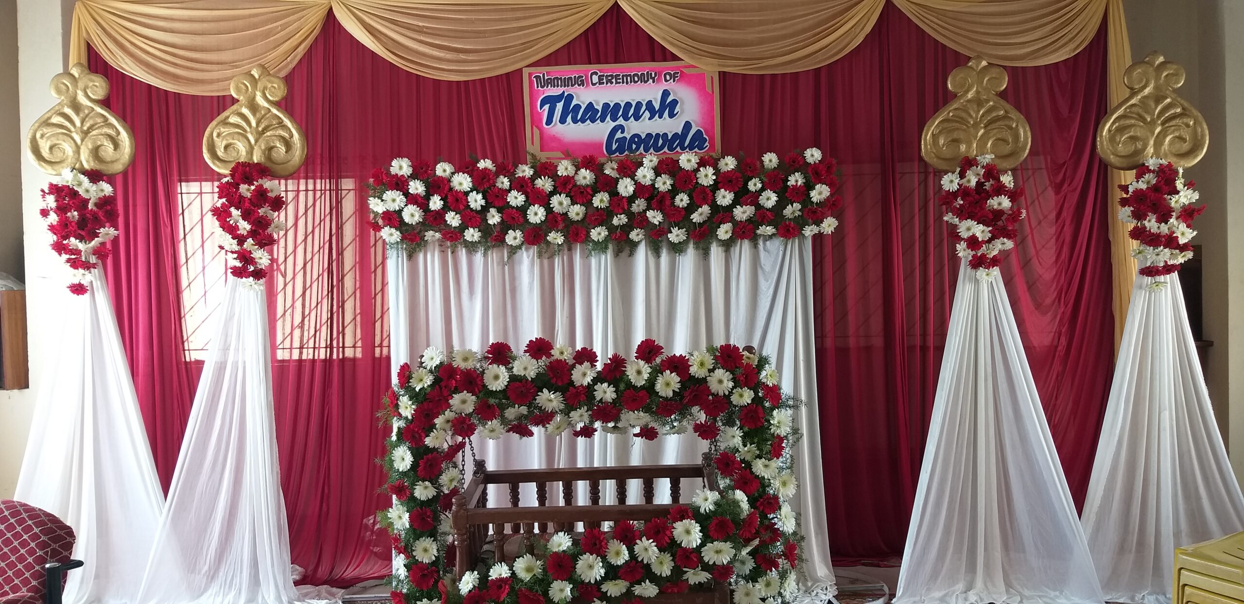 Gerbera Flower Naming Ceremony – Anil Events Bangalore
