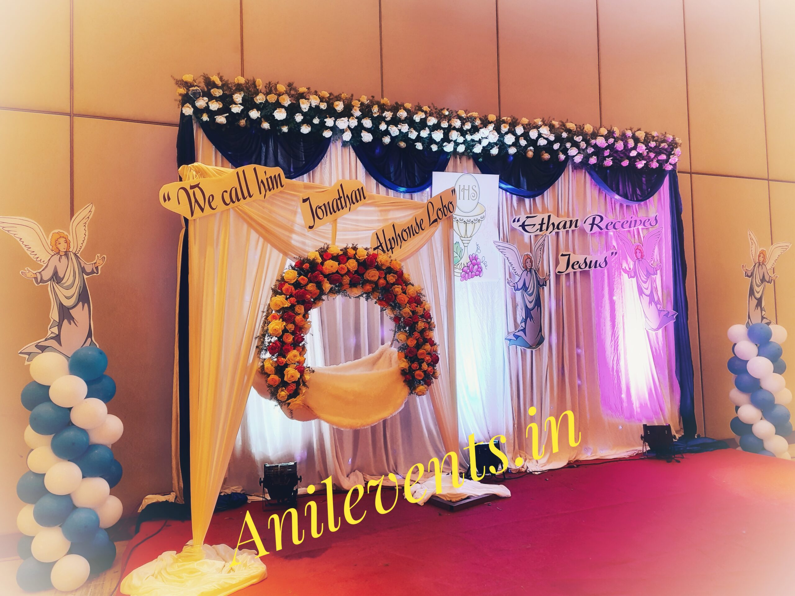 Naming Ceremony Decoration Christening Anil Events Bangalore