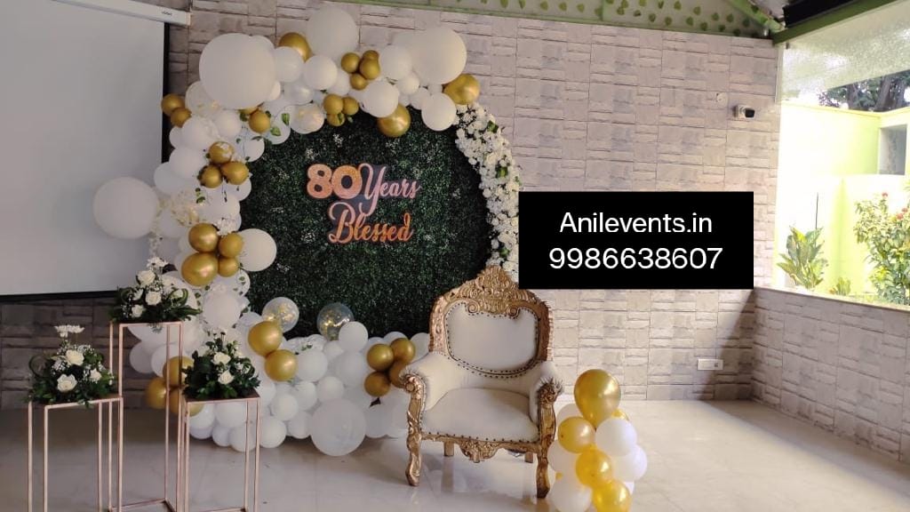 father birthday decoration ideas at home – Anil Events Bangalore