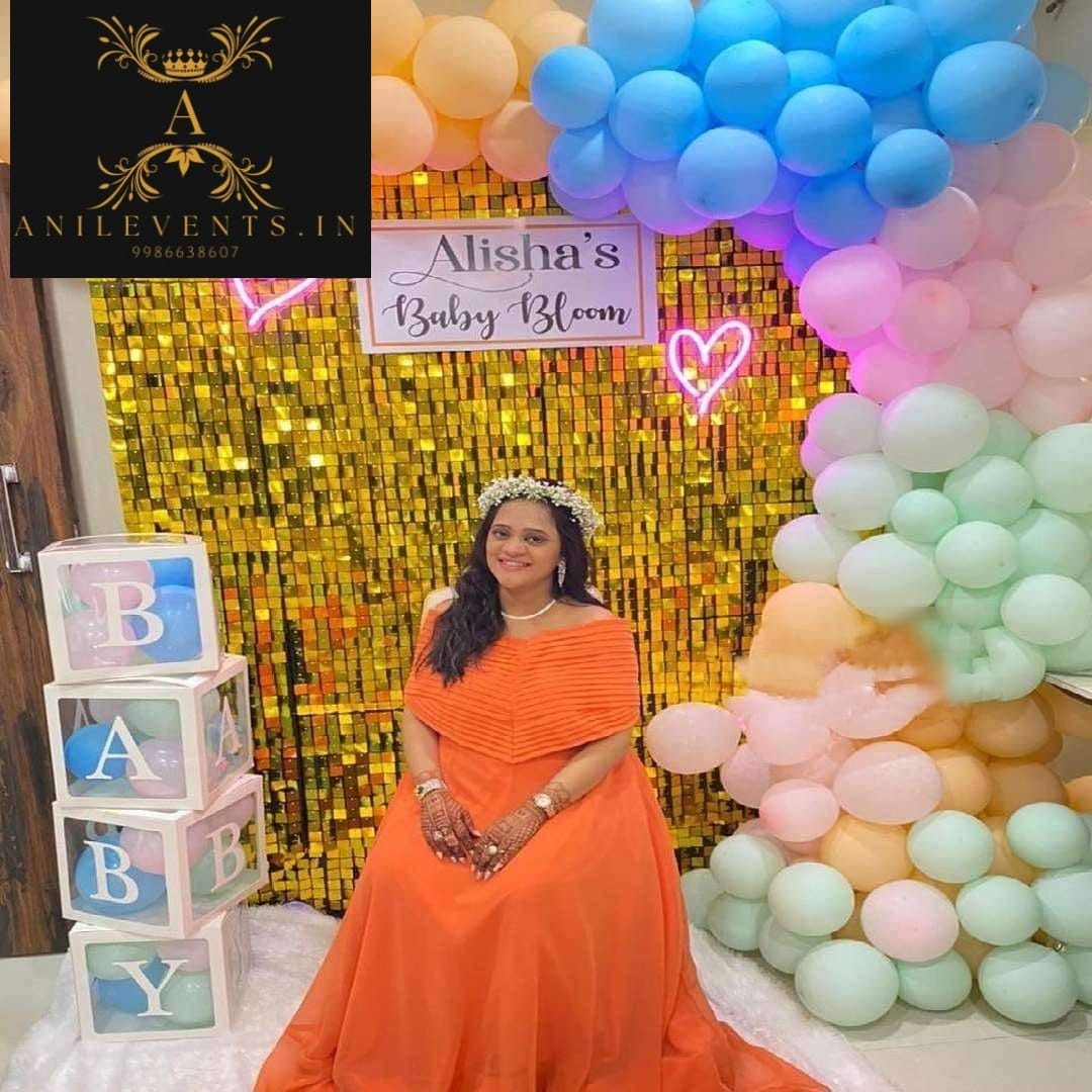 Amazing baby shower decoration – Anil Events Bangalore
