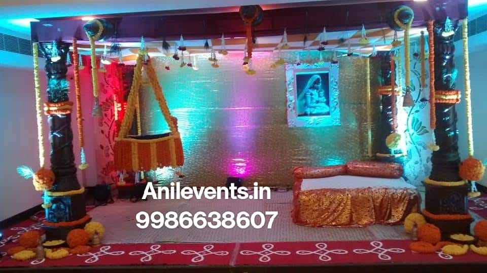 Naming ceremony decoration – Anil Events Bangalore