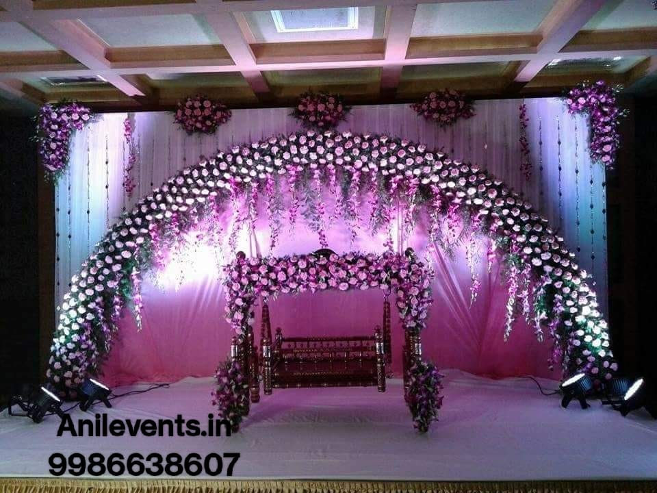 Stunning look naming ceremony decoration – Anil Events Bangalore