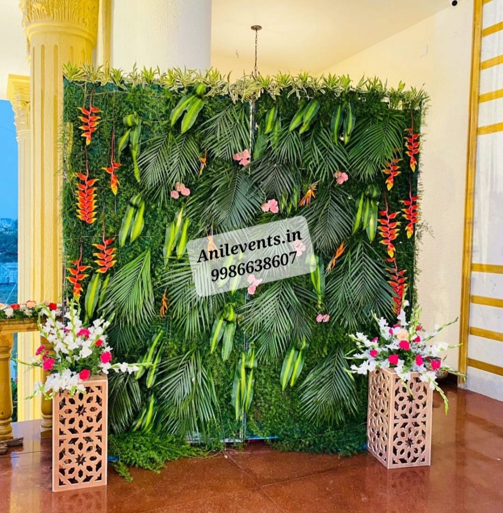 Leaf Photo Booth Decoration Anil Events Bangalore