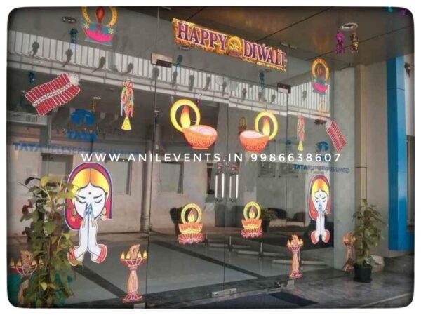 Get your office or Home to glow with the Best Diwali / Deepavali Decoration Services in Bangalore. Get special Diwali Decorations for the celebration with Anil Events Bangalore