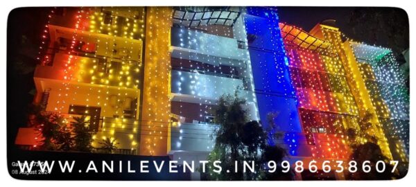 Decorating buildings and malls, corporate offices with lights with lights is a tradition that brings joy and beauty to any community. It’s a way to celebrate special occasions, holidays, and festivals and promote brands and businesses. As the holiday season approaches, building and mall light decoration become a top priority for festivals like Deepavali and nay type of occasions who want to create an inviting and memorable atmosphere to attract the Customers and Guests. Light decorations can transform an ordinary building into a spectacular visual display that captures the attention of passersby and creates Festive Environment.